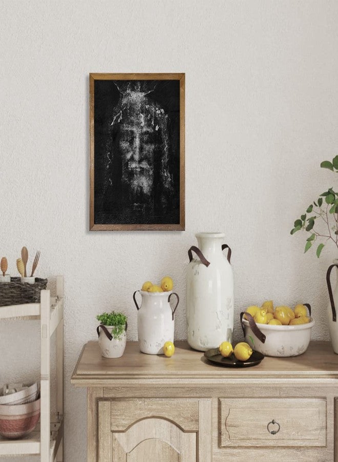 YUMKNOW Jesus Pictures for Wall - Shroud of Turin Wall Art Print Poster - Jesus Christ Photo Wall Decor - Religious Christian Gifts for Women Men - Spiritual Room Decor - Catholic Gifts - Divine Mercy 8X10 - Image 3