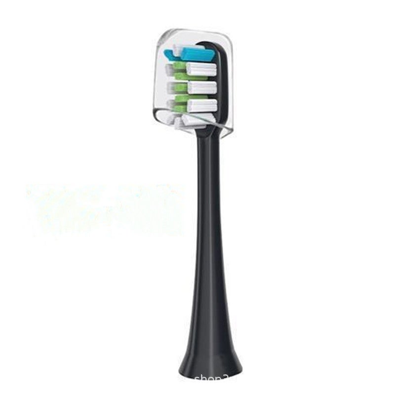 Generic For LENOVO LENOVO sonic electric toothbrush head B002 special replacement toothbrush head T1 A1LX-B002 Black