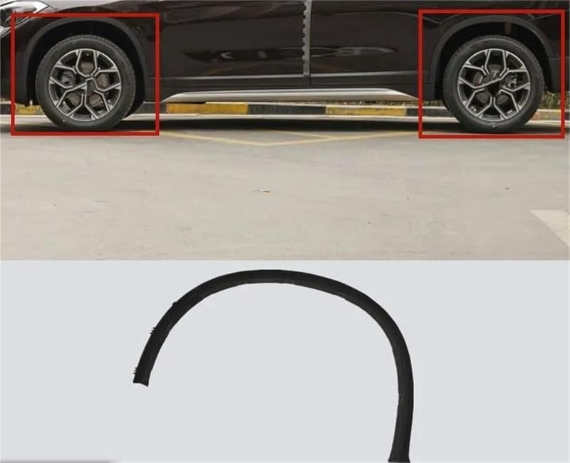 DEMULAX Car Side Wheel Arch Fender for BMW X5 E70 - Image 3