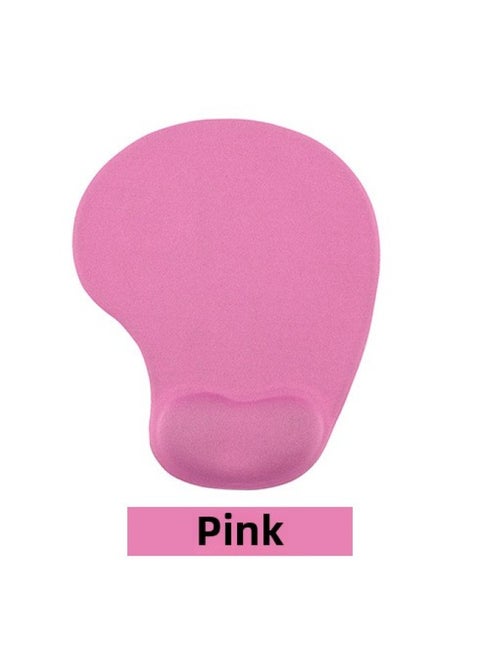 Sales H-02 Silicone Wrist Mouse Pad Rubber Creative Painted Mouse Pad 3D Hand Bowl Holder-Pattern:Pink