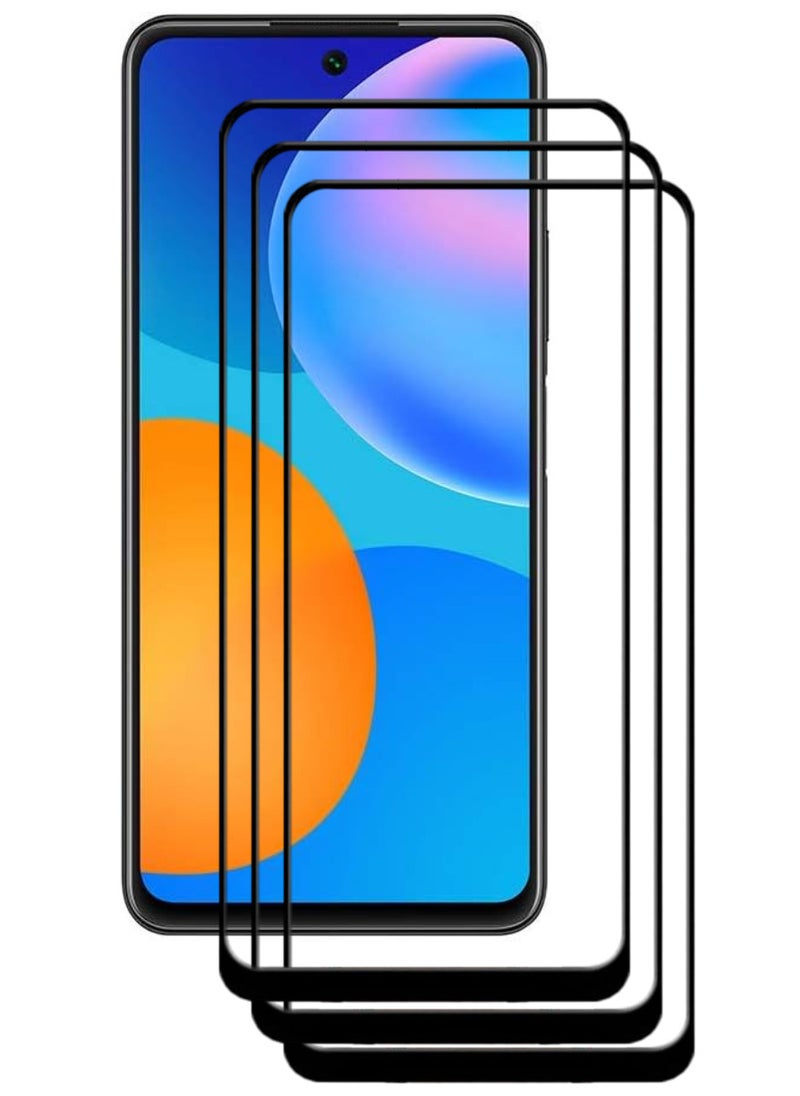 ACLIX 3 Pieces Antistatic ESD Dustproof Premium Quality High Definition Tempered Glass Screen Protector Designed For Huawei Y7a - Image 1
