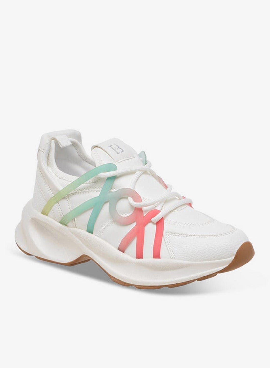 حذاء نسائي سهل الارتداء بتدرج لوني