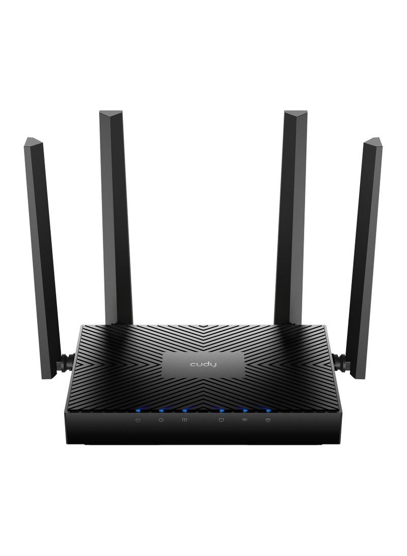 Cudy AX3000 Gigabit Dual Band Wi-Fi 6 802.11ax Wireless Dual Band Mesh Router, MU-MIMO, OFDMA, WireGuard, OpenVPN, WPA3, Ethernet, Cudy Mesh and APP Supported (Cudy WR3000E) - Image 1