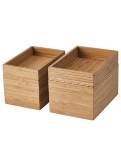 Zaboon 4-Piece Bathroom Set, Bamboo  - Image 1