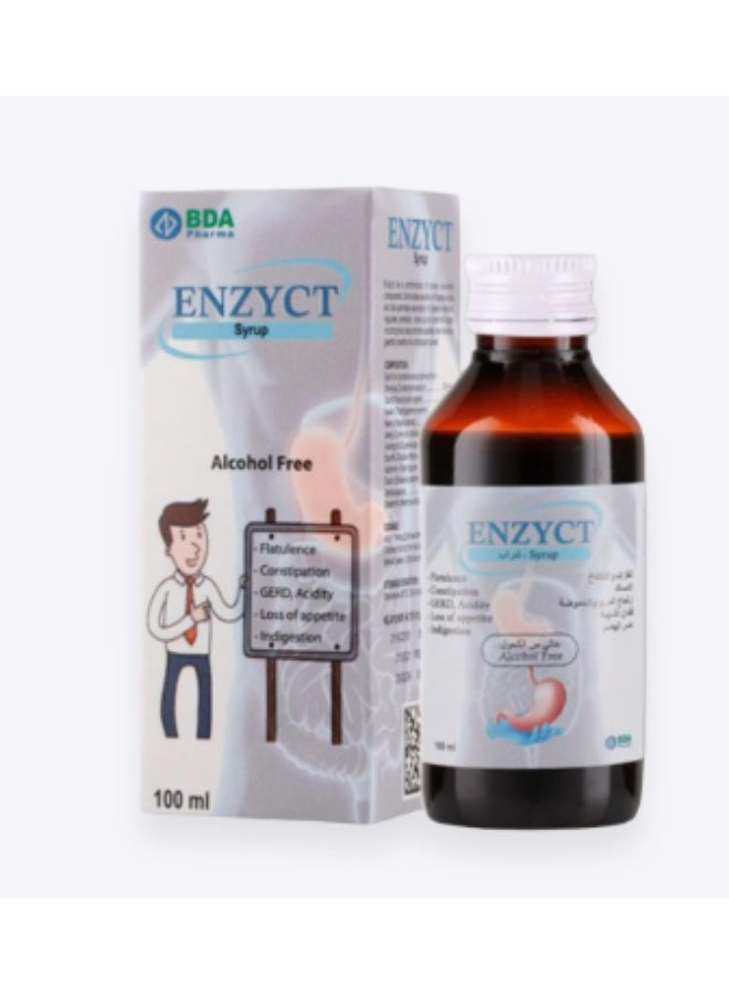 BDA Pharma Ayurvedic Digestive Herbal Syrup For Better Digestion And Gut Health With Fennel 100ml - Image 1