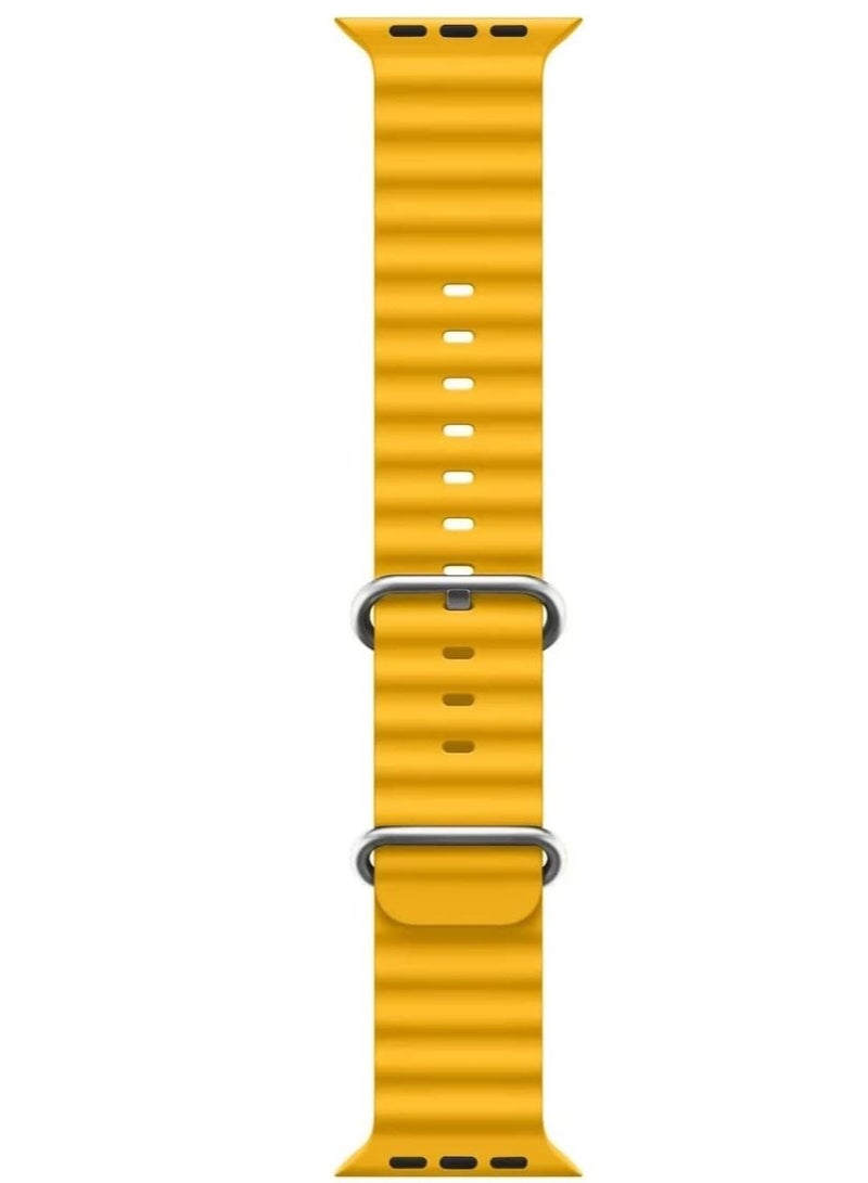 Sport New Silicone Band Compatible with Apple Watch Ultra Ocean 42/44/45/49mm Strap for iWatch Series Ultra 8 7 6 5 SE - Image 2