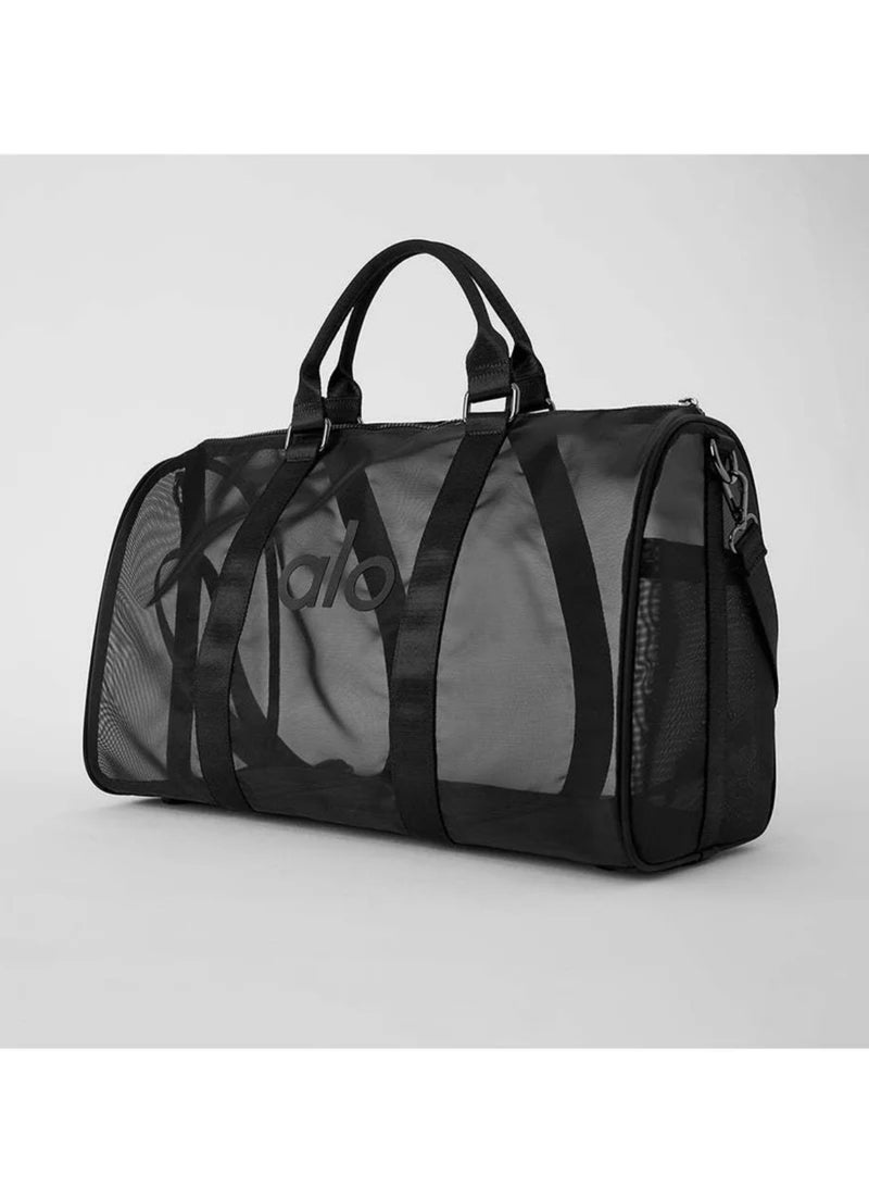 yoga transparent net bag luggage bag yoga gym bag sports women's bag outdoor gym bag travel crossbody bag - Image 3
