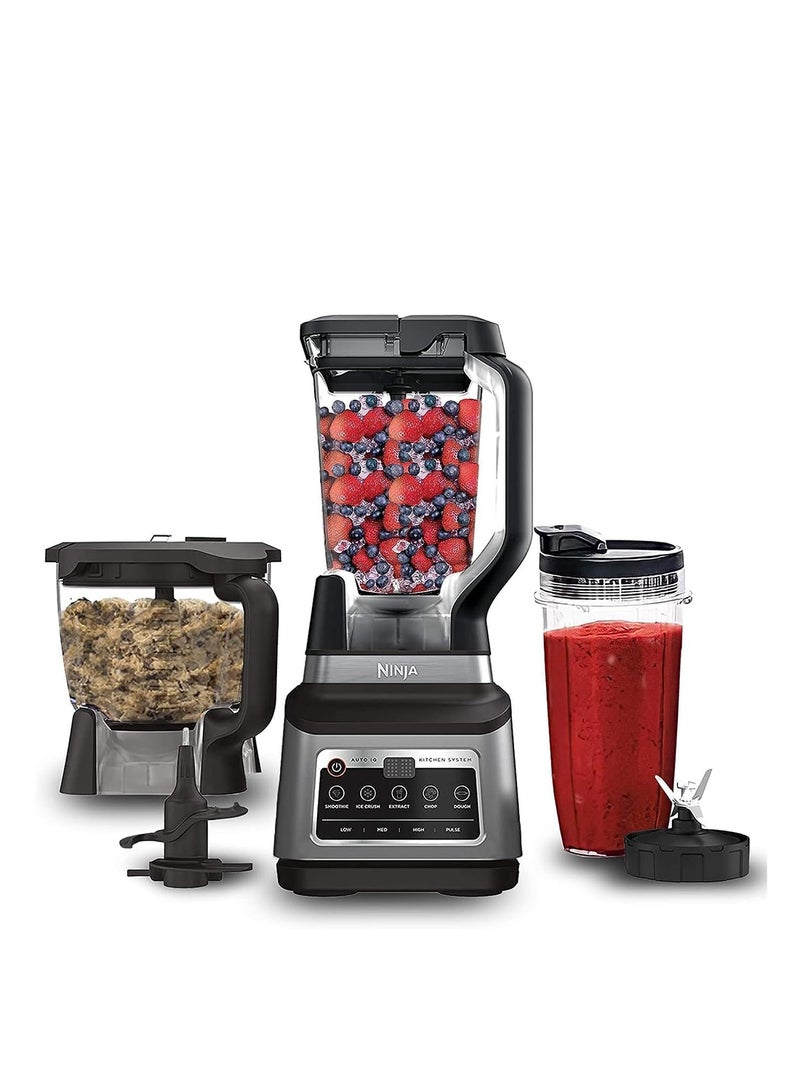 Ninja Professional Plus Kitchen System BN801, 1200W Blender with Auto-iQ, Food Processor 2 L 1200 W BN801ME grey - Image 1