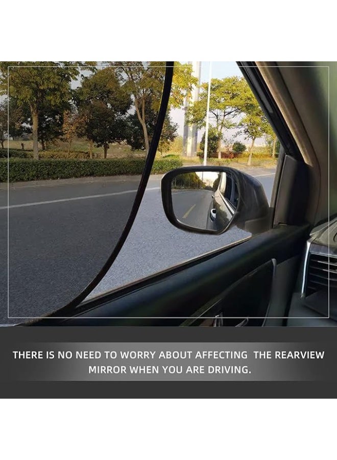 2-Piece Car Window Sun Shade, 21"x14" Anti-Glare UV Protection for Kids, Universal Fit - Image 3