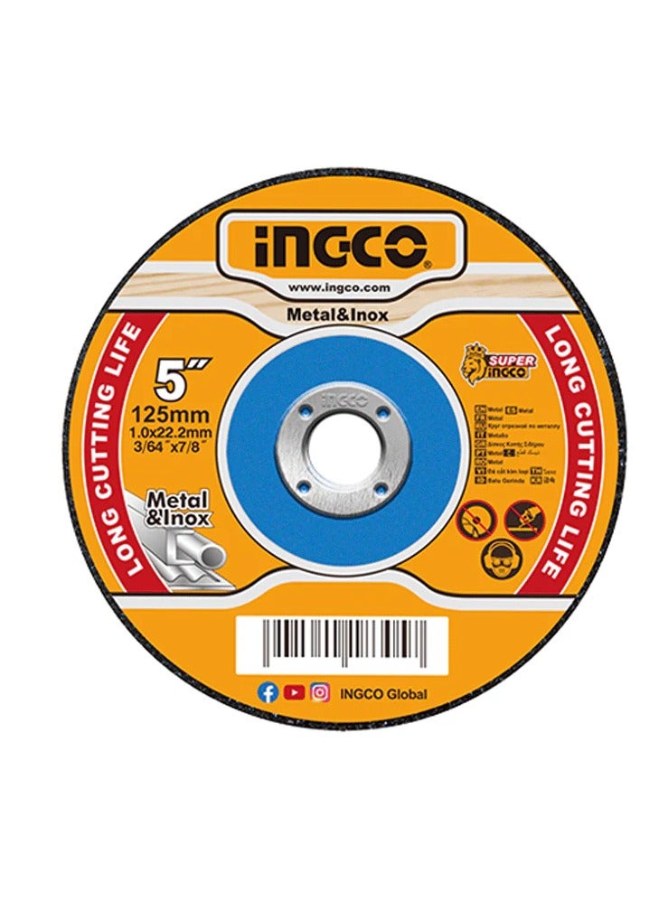 INGCO Abrasive Metal Cutting Disc set - MCD121255 - Image 1