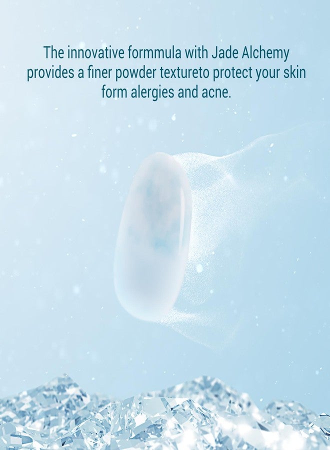 FLORASIS Breathable Loose Setting Powder, Flawless Jade Lightweight Long-Lasting Makeup Powder for Face (08 Amber) - Image 4