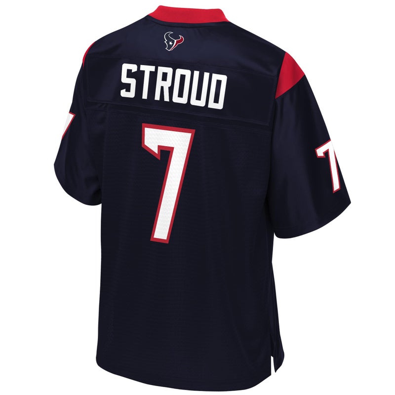 NFL PRO LINE Men's C.J. Stroud Navy Houston Texans Pro Line Jersey - Image 3