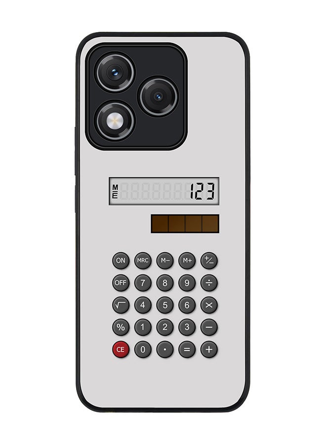 Stylizedd For Honor 400 Lite Case,Slim fit Camera Protection, Shockproof Thin Phone cover  - Calc (White)