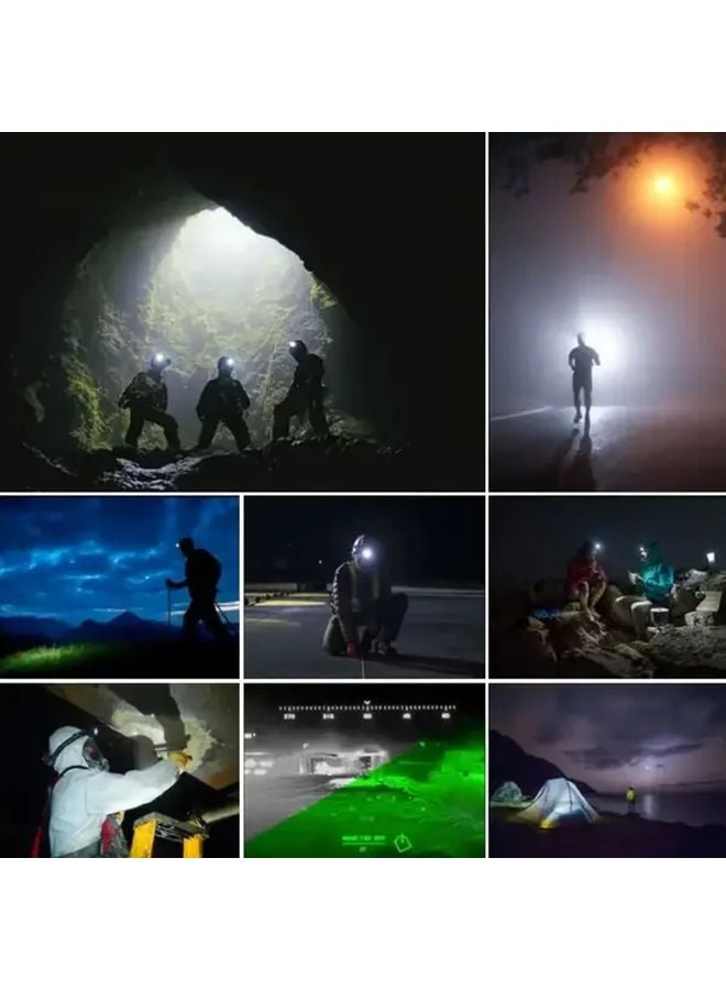 USB Rechargeable Multi Lamp Headlamp 4 Modes For Outdoor Exploration Camping Fishing - Image 5