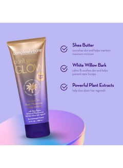 Completely Bare Don'T Grow Glow Gradual Tan Body Moisturizer & Hair Inhibitorshea Butter & Hair Minimizers  - Image 4
