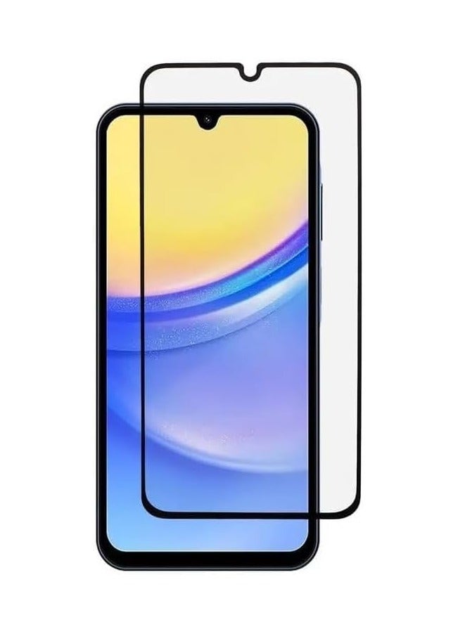 Denx Samsung Galaxy A16 Tempered Glass Screen Protector, Full Glue, Full Coverage, Bubble Free, Anti-Scratch, HD Clear High Responsiveness, Compatible with Samsung Galaxy A16 - Image 1