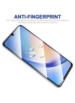 Samsung Galaxy A16 Tempered Glass Screen Protector, Edge-to-Edge Full Coverage Guard with Black Frame, 9H Hardness Anti-Scratch HD Clear Film - view 4