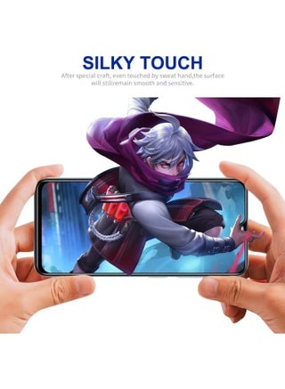 Samsung Galaxy A16 Tempered Glass Screen Protector, Edge-to-Edge Full Coverage Guard with Black Frame, 9H Hardness Anti-Scratch HD Clear Film - view 5