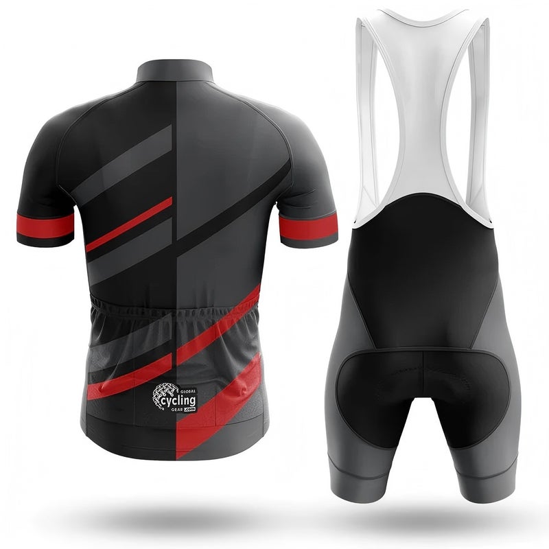 Men's Short Sleeve Cycling Jersey Set with Breathable Quick-Dry - Image 2