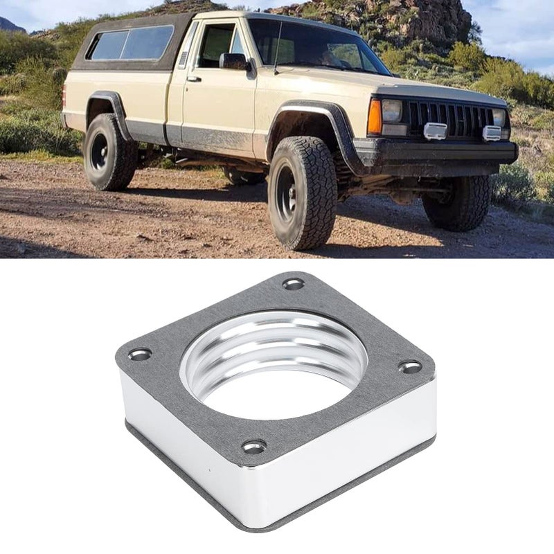 Aluminum Alloy Throttle Spacer 87-06 TJ YJ Durable Fuel System Upgrade Simple Install - Image 5
