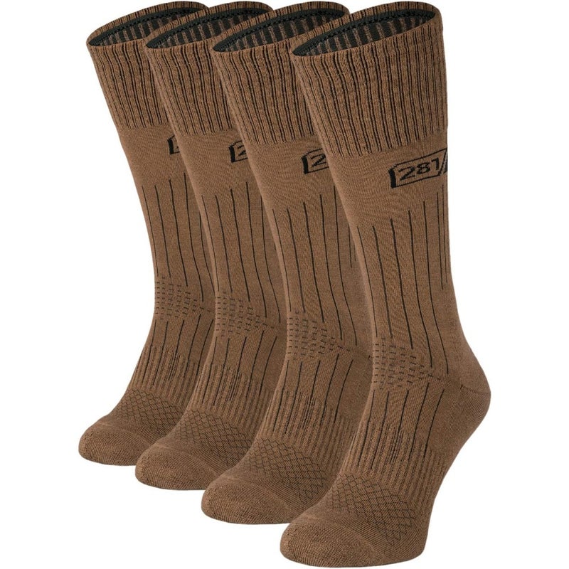 boys Military Mid-calf Lightweight Uniform Boot Socks Military Mid-Calf Lightweight Uniform Boot Socks pack of 4 - Image 1