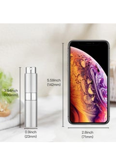 RTYY 3PCS Portable Mini Perfume Atomizer , 8ML Perfume Atomisers Refillable Travel Perfume Atomiser Bottles Atomiser Perfume Spray Bottle Travel Bottles with Funnel and Refill Pump for Travel, Vacation  - Image 5