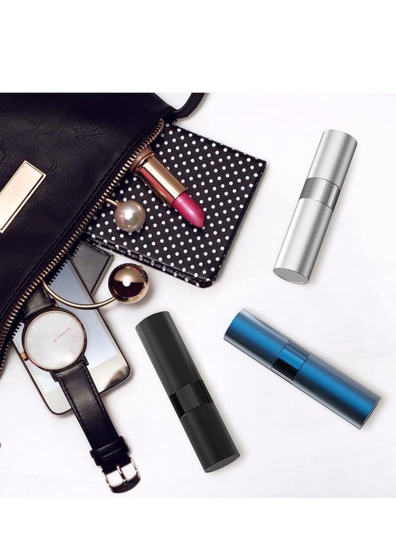 RTYY 3PCS Portable Mini Perfume Atomizer , 8ML Perfume Atomisers Refillable Travel Perfume Atomiser Bottles Atomiser Perfume Spray Bottle Travel Bottles with Funnel and Refill Pump for Travel, Vacation  - Image 4