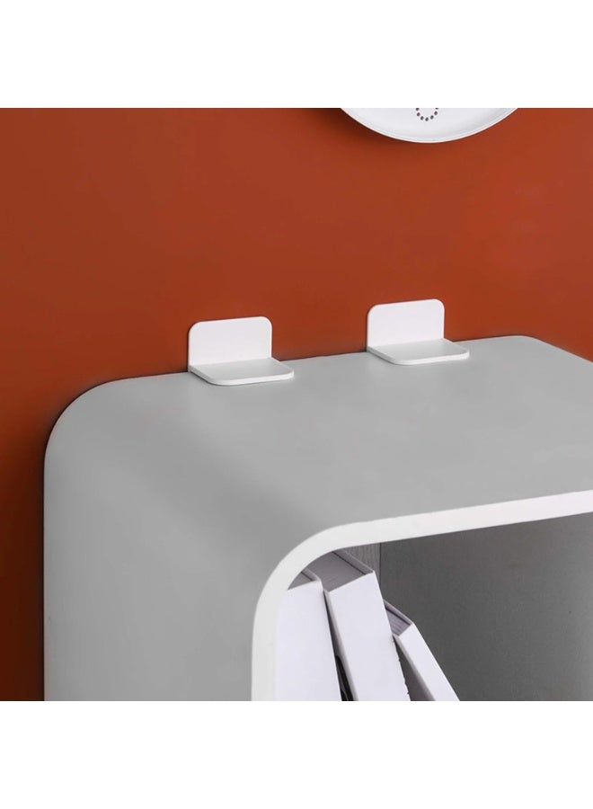 2pcs Self-adhesive Furniture and Cabinet Fasteners, No-drill Child-safe Locks Anti-tipping Clips for Cabinets - Image 4