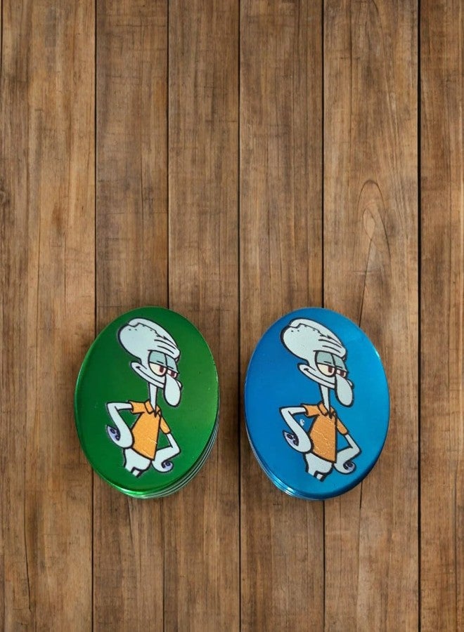 Turtuls Group Print Cartoon Crusher Blue Green Pack of-2 - Image 3