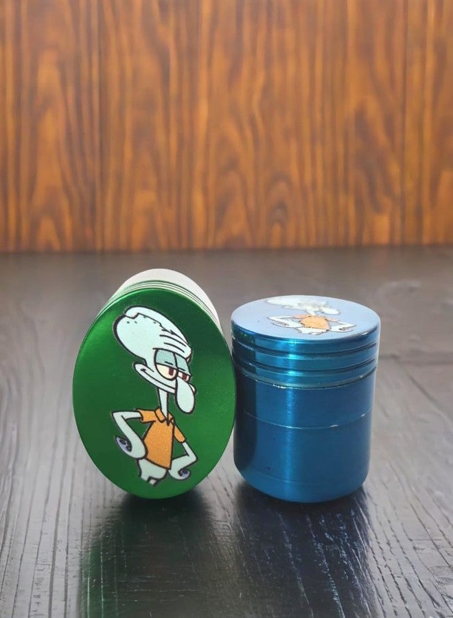 Turtuls Group Print Cartoon Crusher Blue Green Pack of-2 - Image 2
