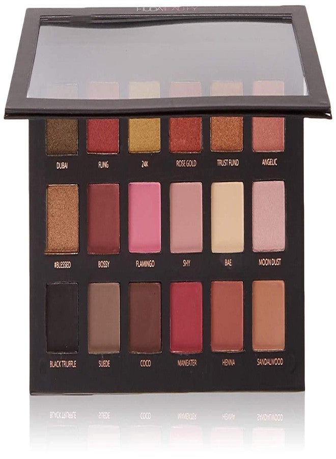 Authentic Store Rose Gold Eyeshadow Palette 18 Color Makeup Palette Highlighters Eye Make Up High Pigmented Professional Mattes and Shimmers (RoseGold) - Image 2