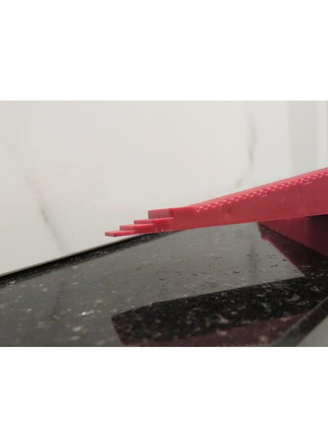Perfect Level Master T-Lock - 100 red wedges - Professional Anti lippage Tile leveling system - (white T-Lock clips spacers not included and sold separately) by Tile - Image 5