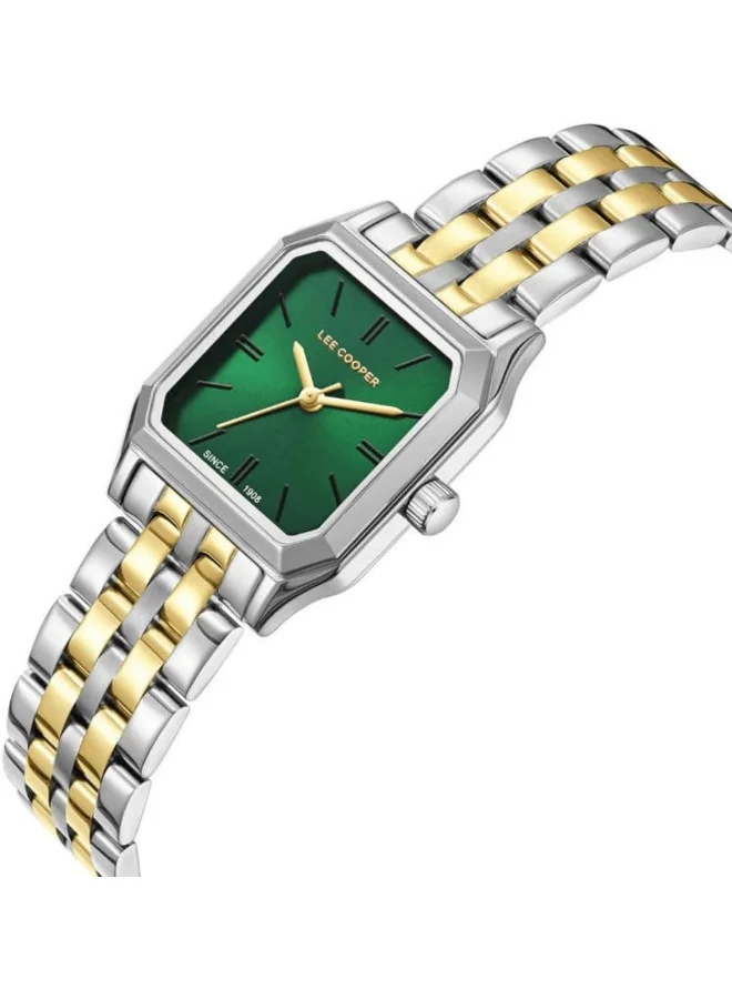 لي كوبر LEE COOPER Women's VJ21C1 Movement Watch, Analog Display and Metal Strap