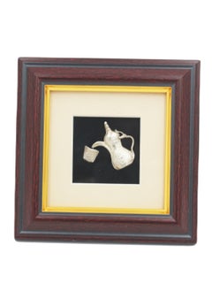 Antique Museum Dubai Souvenir made of Silver Metal in Frame 4"X4" 
