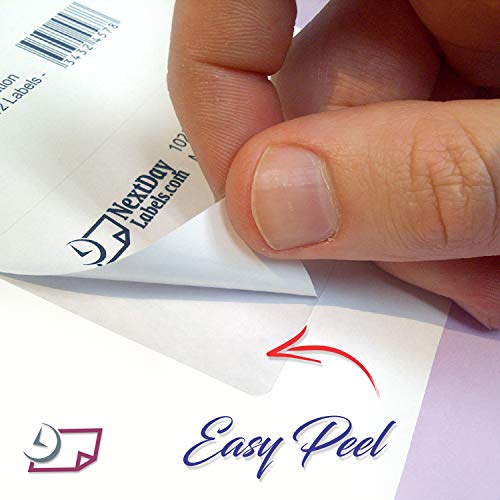 NextDayLabels - Integrated Label/Laser Form with Label Combination (2 Labels of 3-1/2 x 1-1/2" Each/Pack of 250) - Image 4
