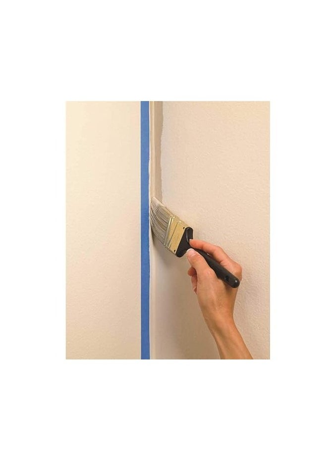 Generic - Scotch Blue 2090-24EC Paint Masking Tape, Easy Peel Original Paint Masking Tape, 0.94" x 60 yd (24mm x 54.8mm), for use on multiple surfaces; For walls, ceilings, metal and wood surfaces, refill/reel 1 - blue - Image 1