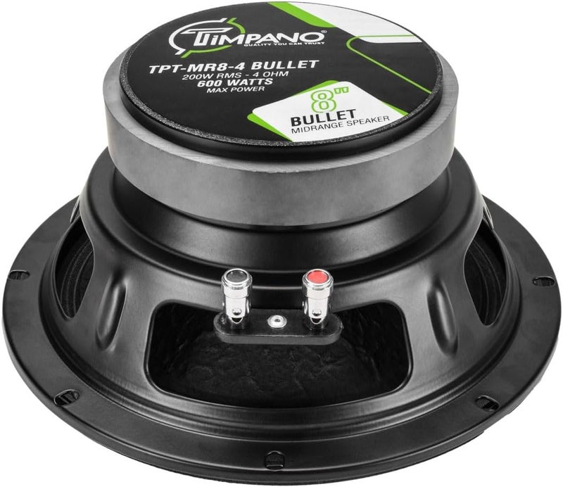 Timpano TPT-MR8-4 Bullet 8 Inches Pro Mid Range Loudspeaker - 600 Watts Max Power - 4 Ohm - Image 5