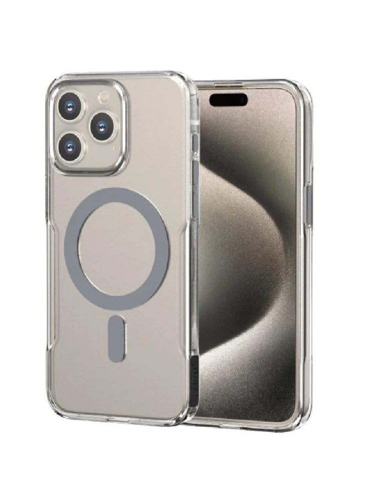 darc MagSafe iPhone 15 Pro Max Case Natural Titanium  - Image 1