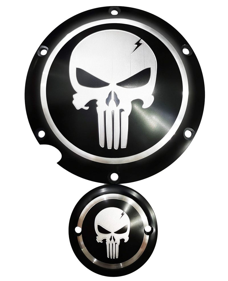 Yarmile Motorcycle Derby Cover Aluminum Derby Cover Engine Timing Timer Cover Compatible with for Harley Davidson Sportster Iron XL883 1200 Forty Eight Seventy Two 48 72 Nightster Roadster 2004-2019 (Black) - Image 4