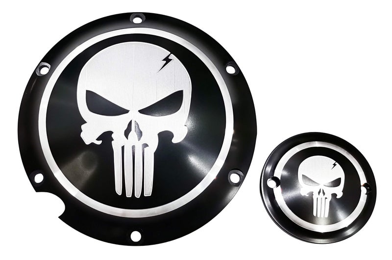 Yarmile Motorcycle Derby Cover Aluminum Derby Cover Engine Timing Timer Cover Compatible with for Harley Davidson Sportster Iron XL883 1200 Forty Eight Seventy Two 48 72 Nightster Roadster 2004-2019 (Black) - Image 1
