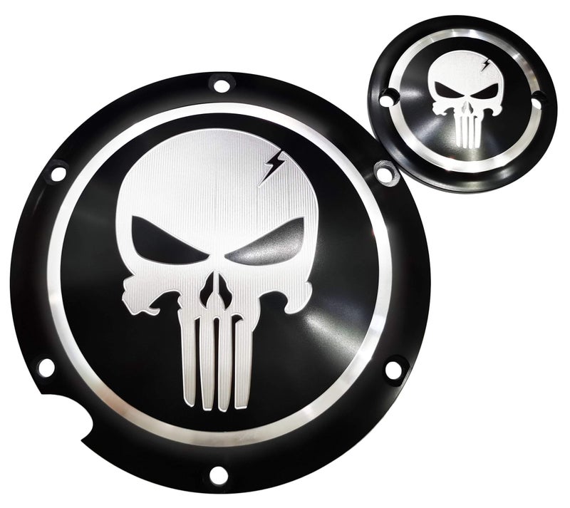 Yarmile Motorcycle Derby Cover Aluminum Derby Cover Engine Timing Timer Cover Compatible with for Harley Davidson Sportster Iron XL883 1200 Forty Eight Seventy Two 48 72 Nightster Roadster 2004-2019 (Black) - Image 3