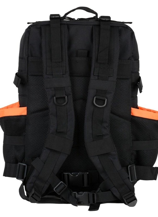 ProflexFitness Large Tactical Bag for Gym and Budget Travel + Proflex Fitness Tactical Backpack 45L – Made from Waterproof Oxford 900D, Available in Black and Orange  - Image 3