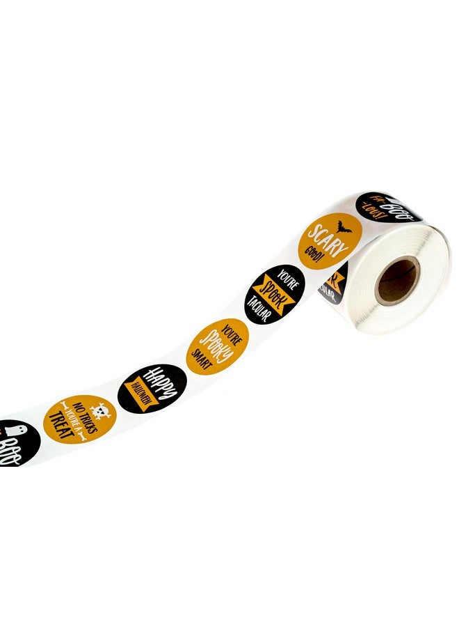 SBlabels Spooky Sweet Halloween Stickers / 500 Encouraging Autumn Labels / 6 Alternating Fall Designs / 1.5" Diameter School Envelope Seals/Made In The Usa - Image 3