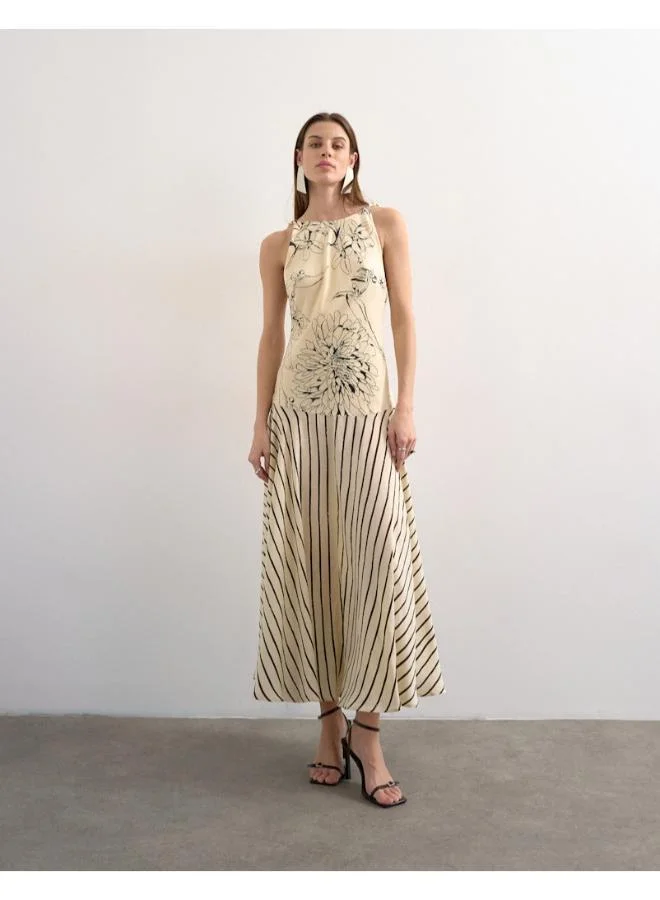 TOPSHOP  Casual Sleeveless Maxi Woven Dress for Women | Best Price UAE