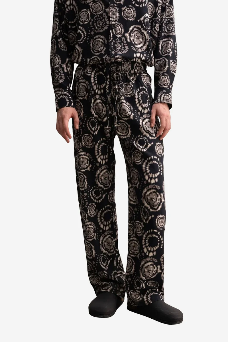 GIESTO Wide Leg Relaxed Fit Pants