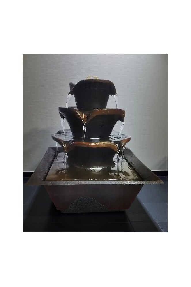 دي إل سي  نافورة ديكور نافورة مياه داخلية، منظر طبيعي مائي داخلي 3 وات - Image 3