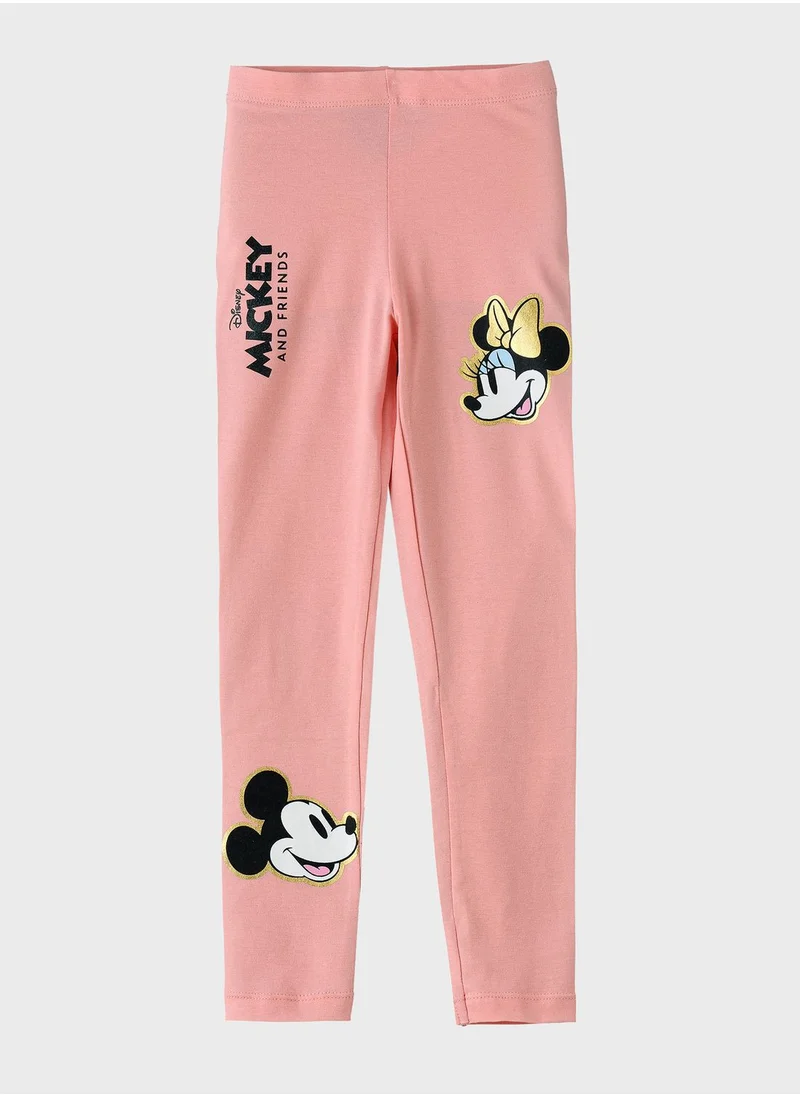 أوربان هول Kids Mickey Mouse Printed Leggings