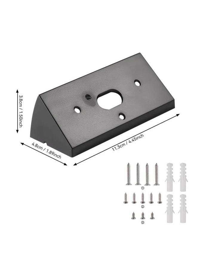 حامل قوس الزاوية السوداء لضبط زاوية جرس الفيديو رينغ برو مجموعة إسفين - Image 4