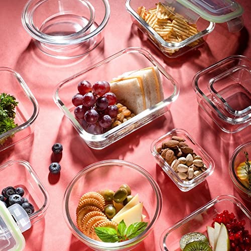 Jaypee Plus Klaro Round 400ML Glass Storange Container Transparent (Pack of 1) - Image 5
