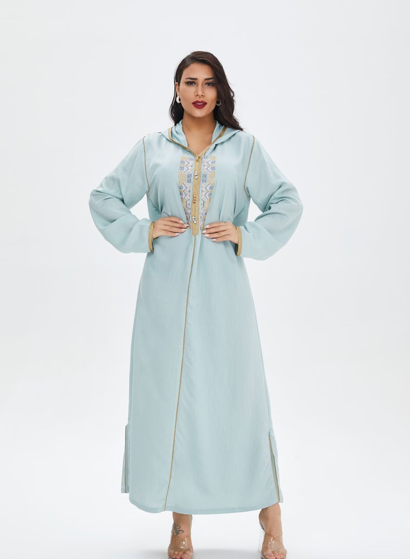Loquat Women's Jumpsuit pajamas women's fashion casual dress Blue  - Image 2